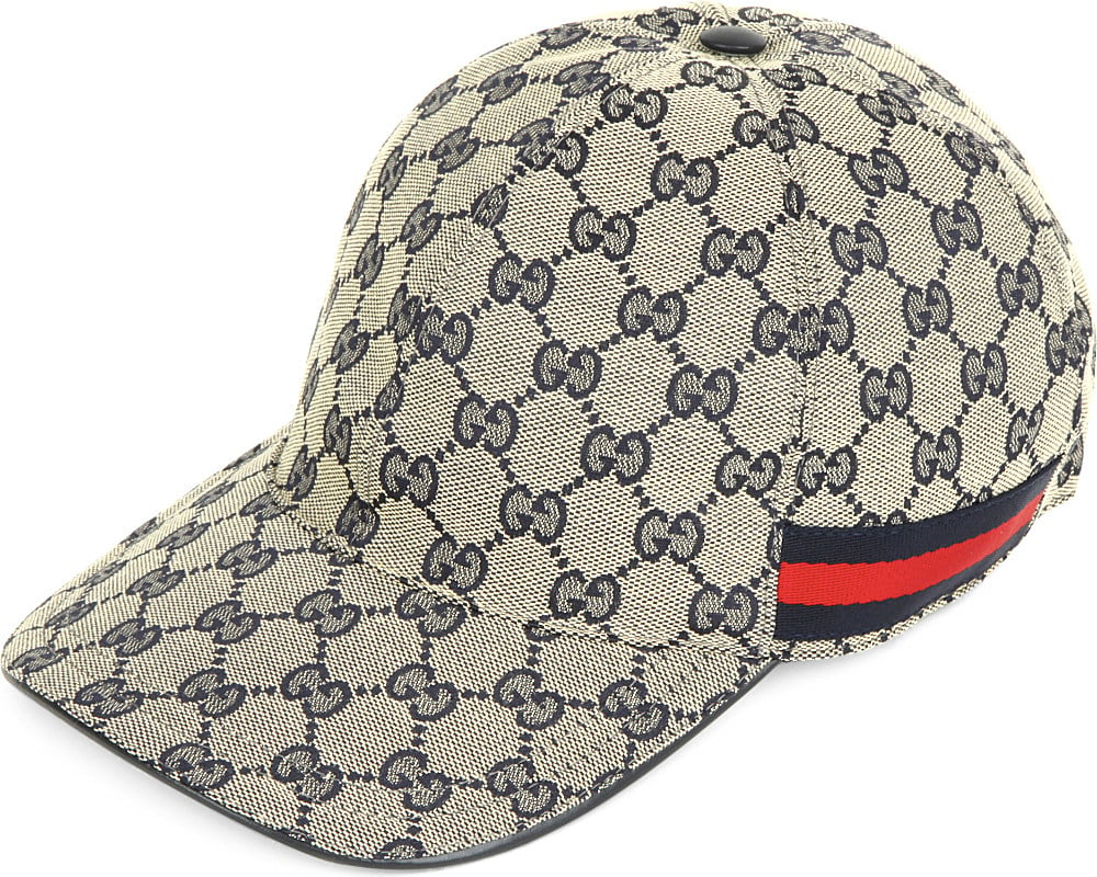 navy gucci hat